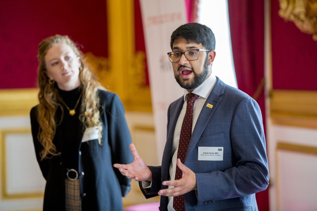 Image of two young trustees