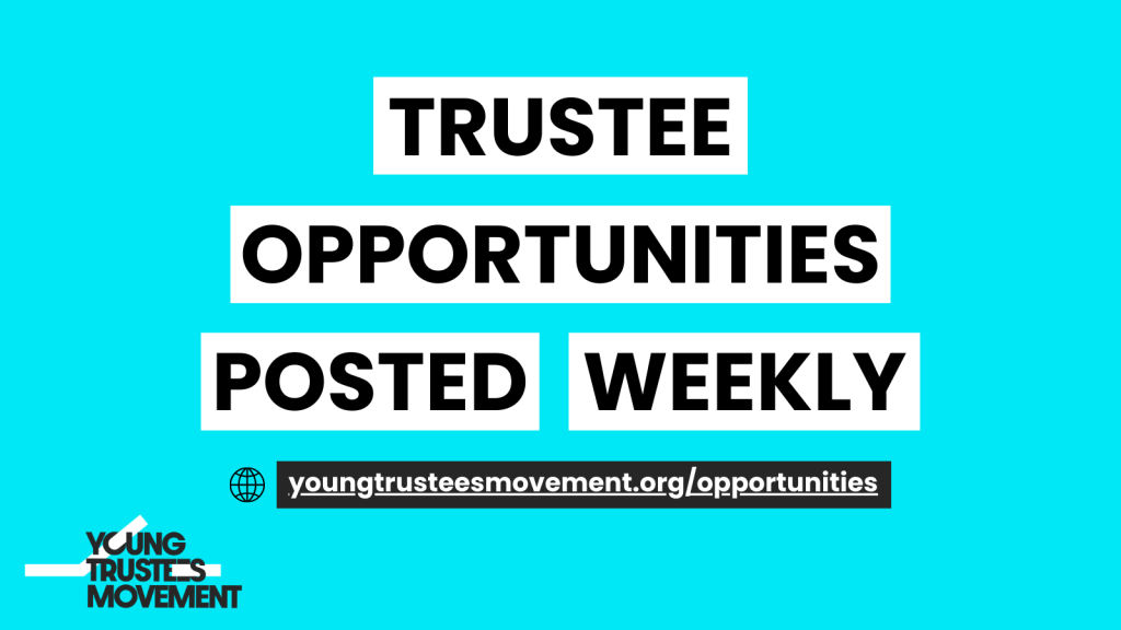 Advertise an opportunity with Young Trustees Movement